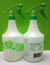 Hydrofarm PLASTIC SPRAY BOTTLE 32oz Sprayer w/ Measuring Scale Adjustable Nozzle