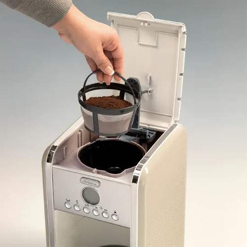 Ariete 1342/05 Retro Style Filter Coffee Machine, 24 Hour Programmable Timer - Picture 2 of 6