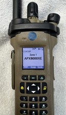 Motorola APX8000 XE -SRX2200 4 BAND UHF1 UHF2 VHF 7/800 ARMY COMBAT HOUSING MIC