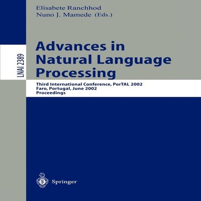Advances in Natural Language Processing Third International Confe