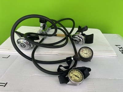 Aqualung Calypso VI Scuba Diving Regulator UNTESTED US Divers Pro Depth Meter
