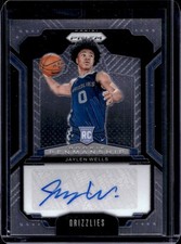 2024-25 Panini Prizm Jaylen Wells Rookie Penmanship RC Auto #RPE-JAY Grizzlies