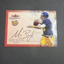 2000 Fleer Tradition - Autographics Marc Bulger (AU, RC) Rookie