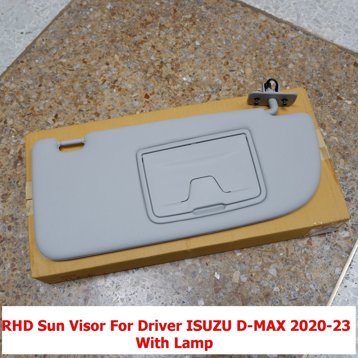 8-97908403-1 RHD Sun Visor For Driver ISUZU D-MAX 2020-23 With