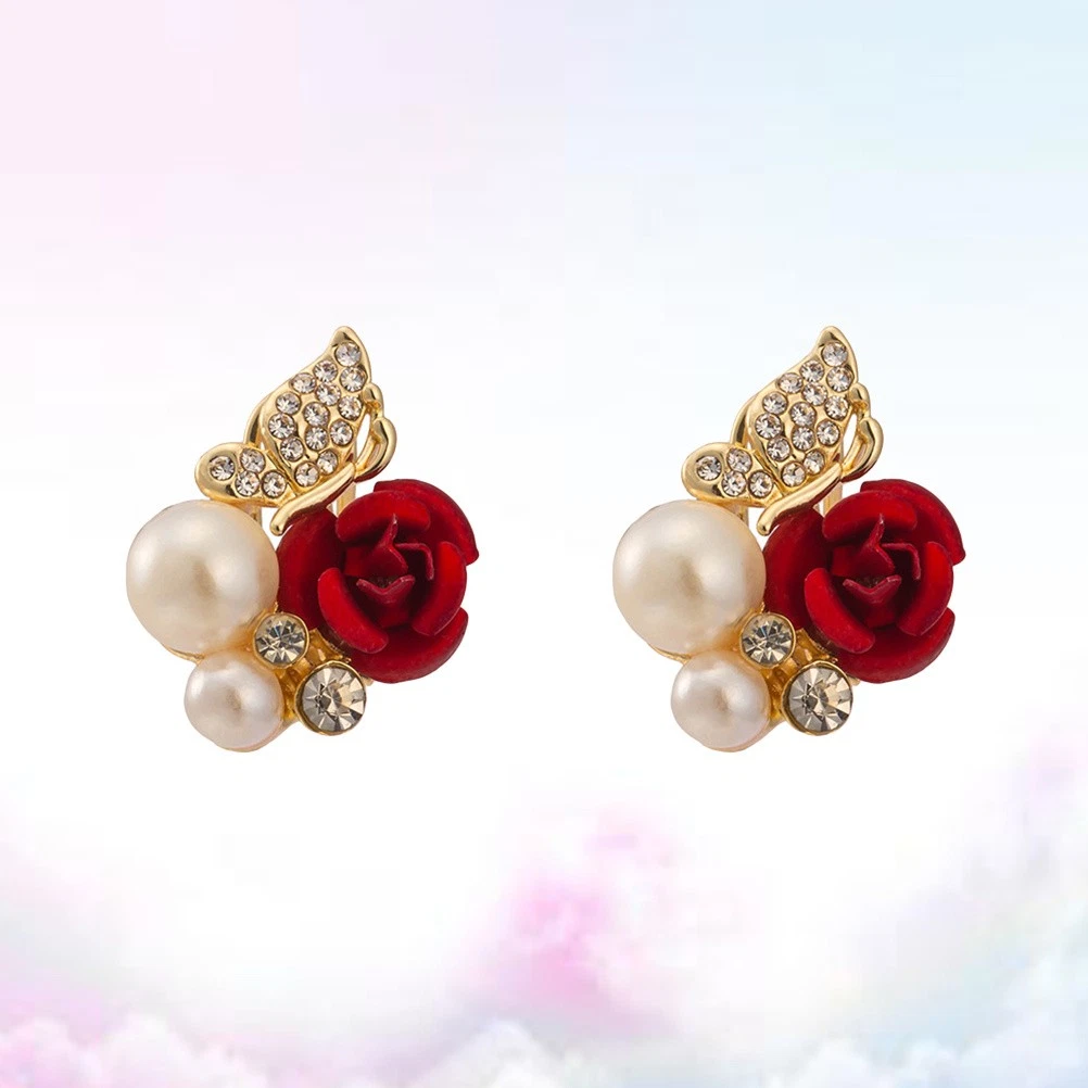15 Paia Di Orecchini A Perla Multicolore Per Donna – Acciaio Inossidabile, Regalo Per Sposa, Matrimonio E Festa