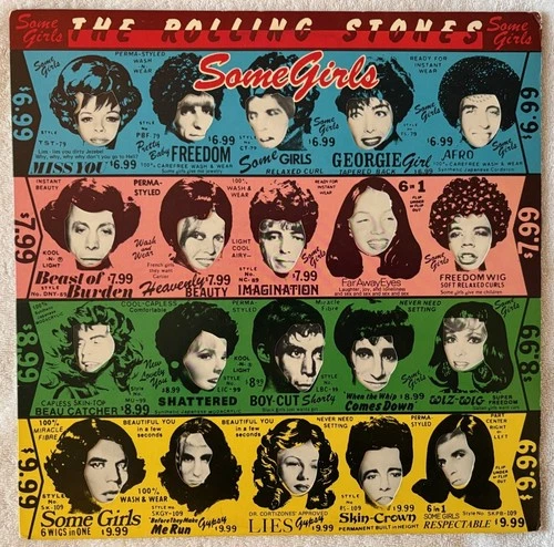 The Rolling Stones - Some Girls LP - 1978 - Uncensored Cover - COC 39108