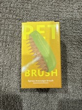 Dog Cat Steam Brush Pet Electric Spray Massage Comb Pet Hair Removal Comb