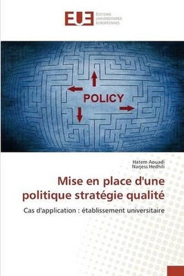 Mise En Place Dune Politique Stratgie Qualit by Aouadi-H (French) Paperback Book