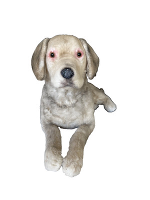 Cuddle Clones Yellow Labrador, Real Life Plush Realistic 35x16,