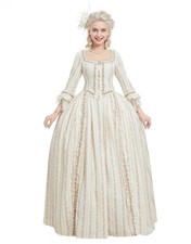 miccostumes Women's Costume Marie Antoinette Cosplay Floral Top Skirt Set Rococo