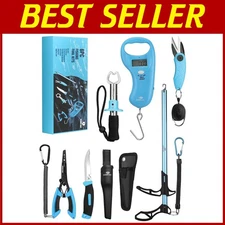 Fishing Tools Kit with Plier, Gripper & Hook Remover