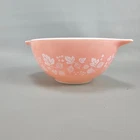 Vintage Pyrex 442 Pink Gooseberry 1.5 qt Cinderella Mixing Bowl Nesting