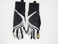 New! Toko Profi Lightweight Cycling Race Gloves Size 5  Black/Silver/White NWOT