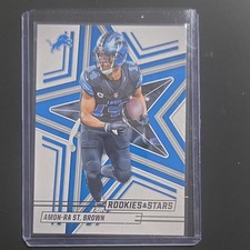 Panini Rookies & Stars Amon-Ra St. Brown Detroit Lions NFL Card #69 2025