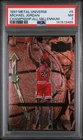 1997 FLEER METAL UNIVERSE CHAMPIONSHIP ALL MILLENNIUM #5 MICHAEL JORDAN PSA 7
