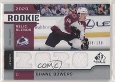 2020 Upper Deck SP Game Used Rookie Relics Blends /150 Shane Bowers #RB-SB 0cv