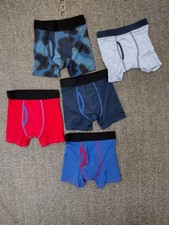 Athletic Works Dri Works Boxer Shorts Boys Assorted 5-Pack Size S