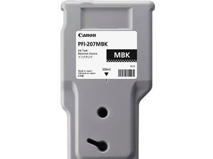 Canon PFI-207 MBK cartouche d'encre noir mat consommable traceur jet d'encre pigmentaire