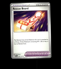 Rescue Board – 126/131 – Prismatic Evolutions – Near Mint Non Holo
