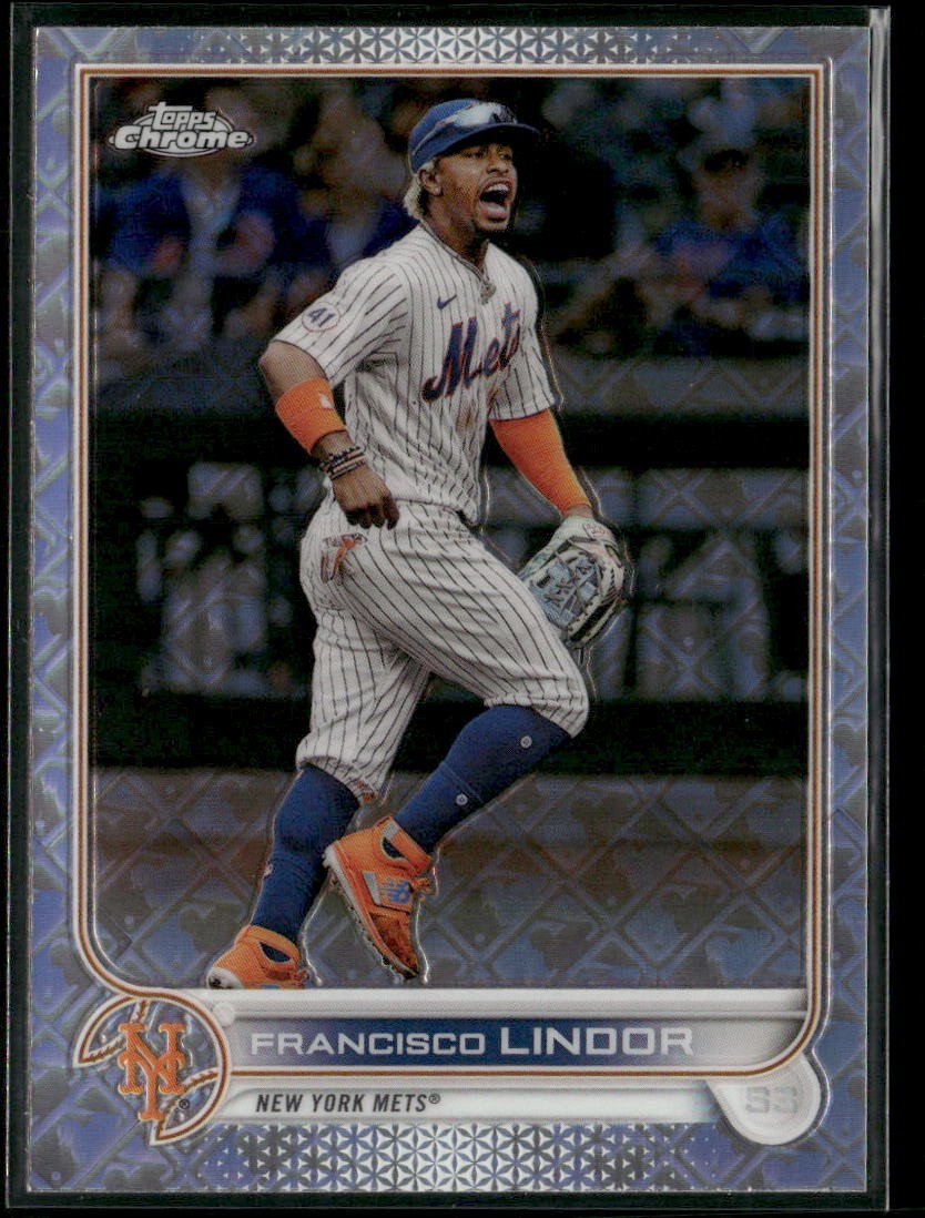 2022 Topps Chrome Logofractor Edition #107 Francisco Lindor