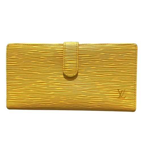 Used LOUIS VUITTON LOUIS VUITTON Long Wallet Epi Leather M63259 Women's Used