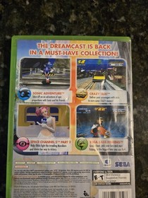Dreamcast Collection, Xbox 360, No Manual, Tested And Working 