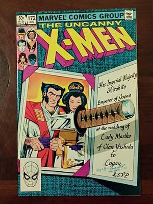 The Uncanny X-Men #172 (Marvel Comics August 1983) NM/M - Wolverine