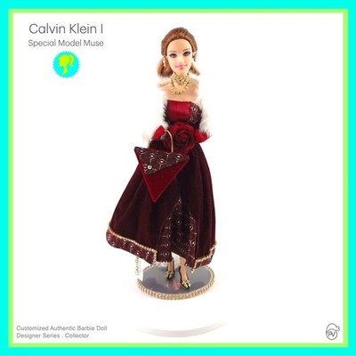 Barbie Mattel MODEL MUSE . CALVIN KLEIN Design . OOAK Collector . Boxed . NEW