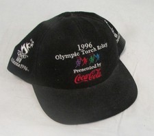 1996 Olympic Torch Relay Presented By Coca-Cola Baseball Cap, Starter