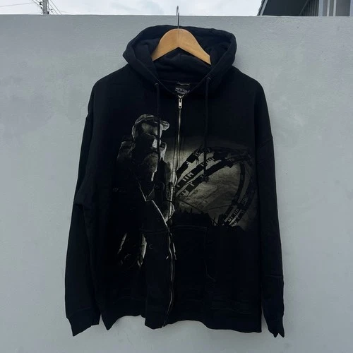 Vintage 2007 Halo 3 Xbox 360 promo video game hoodie zip up sweatshirt size 2xl - product listing photo