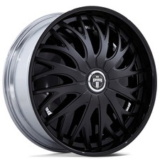 26x10 Dub Forged Wheels S833 Trikk Gloss Black Spinner Rims 4pcs