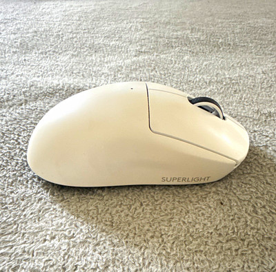 Logitech G PRO X SUPERLIGHT 2 Wireless Optical Gaming Mouse 32000 DPI White