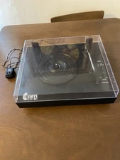 Vinyl Music On Record Player Turntable