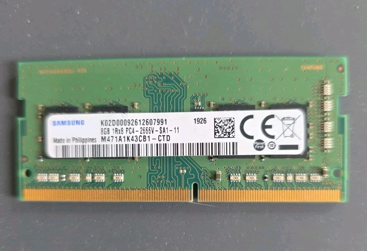 Samsung 8GB Computer DDR4 SDRAM for sale - eBay