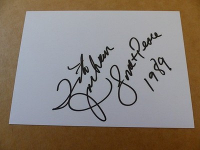 TITO JACKSON signed Autogramm signiert auf 10x15 cm Karteikarte