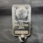Made In The USA, 1oz Fine Silver, Bullion Art Bar