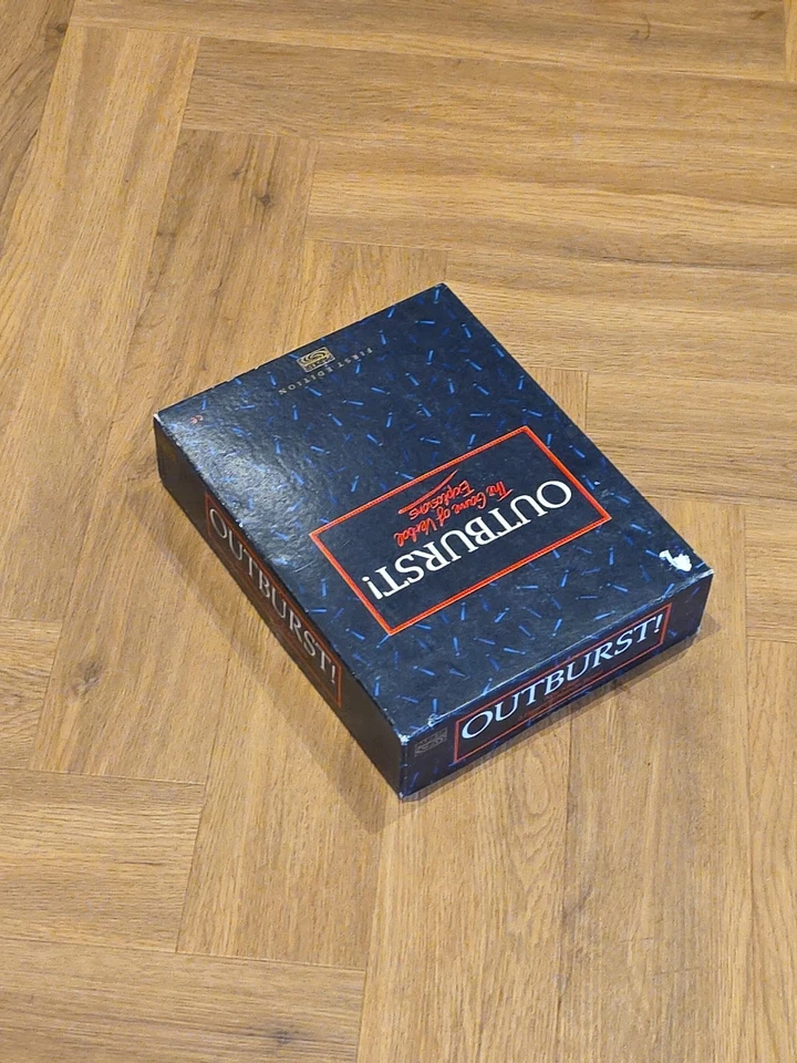 Family Christmas Entertainment Board Game Outburst First Edition Parker 1986 Vgc - Image 4 of 4