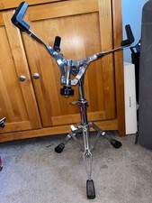 Vintage Ludwig Snare Drum Stand - Black/Silver