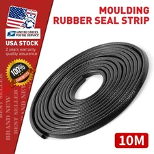 32FT U-Shape Rubber Seal Strip Car Door Edge Guard Molding Trim Weatherstrip