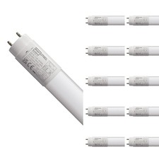 10 x Crompton Lamps 4ft LED T8 Tube 17.5W 6500K Daylight Replacement Fluorescent
