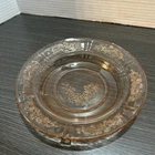 Federal Pink Depression Glass Sharon Cabbage Rose Salad Dessert Bowl 7 3/4”