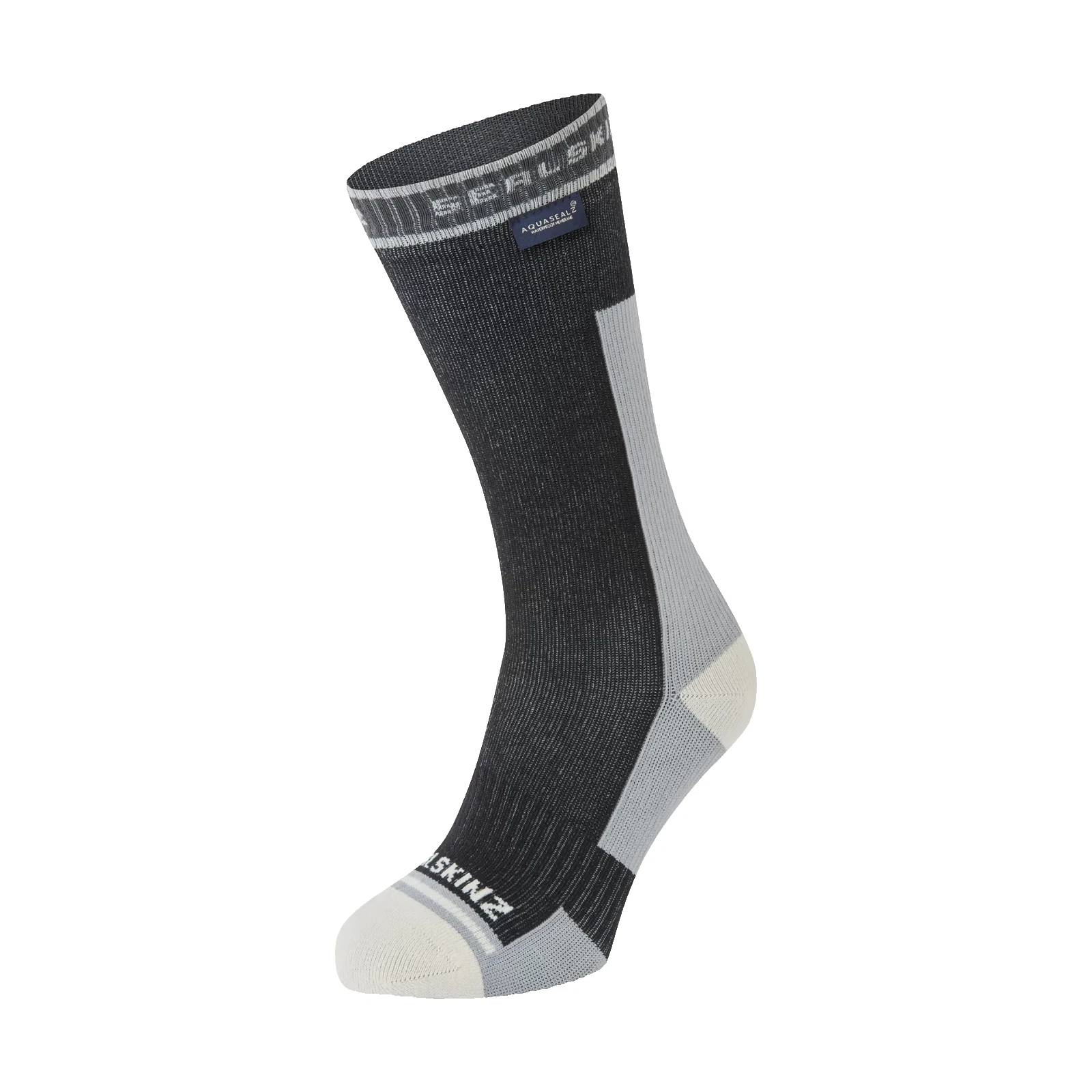 Sealskinz Holverstone Waterproof Mid Length Lightweight Running Sock Size Large