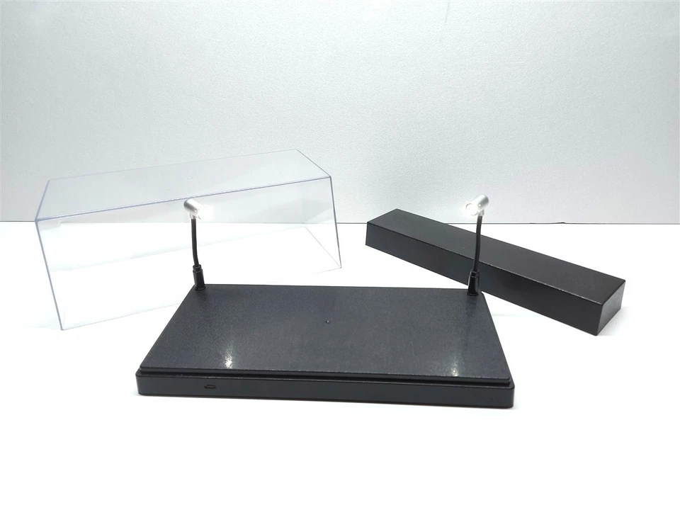 Teca box vetrina + led espositore auto scala 1:24 o 1:43 Display Case - Immagine 2 di 3