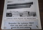1941 WWII Battleship HMS King George V Atlantic Convoy Original News Poster — photo 1