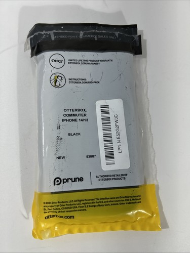 Otter Box iPhone Case Black Commuter iPhone 14/13 New - Picture 2 of 2