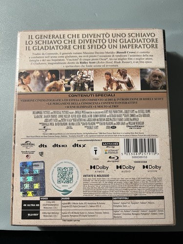 Gladiator (4K UHD + Blu-ray Steelbook) Titans of Cult - EU Import Neu - Bild 2 von 9