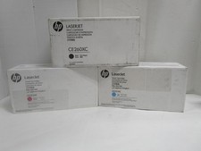 HP 648A LaserJet Print TONER CE260XC CE261AC CE263AC LOT SET OF 3 CP4025 CP4525