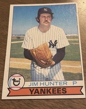 1979 Topps # 670 Jim Hunter Excellent