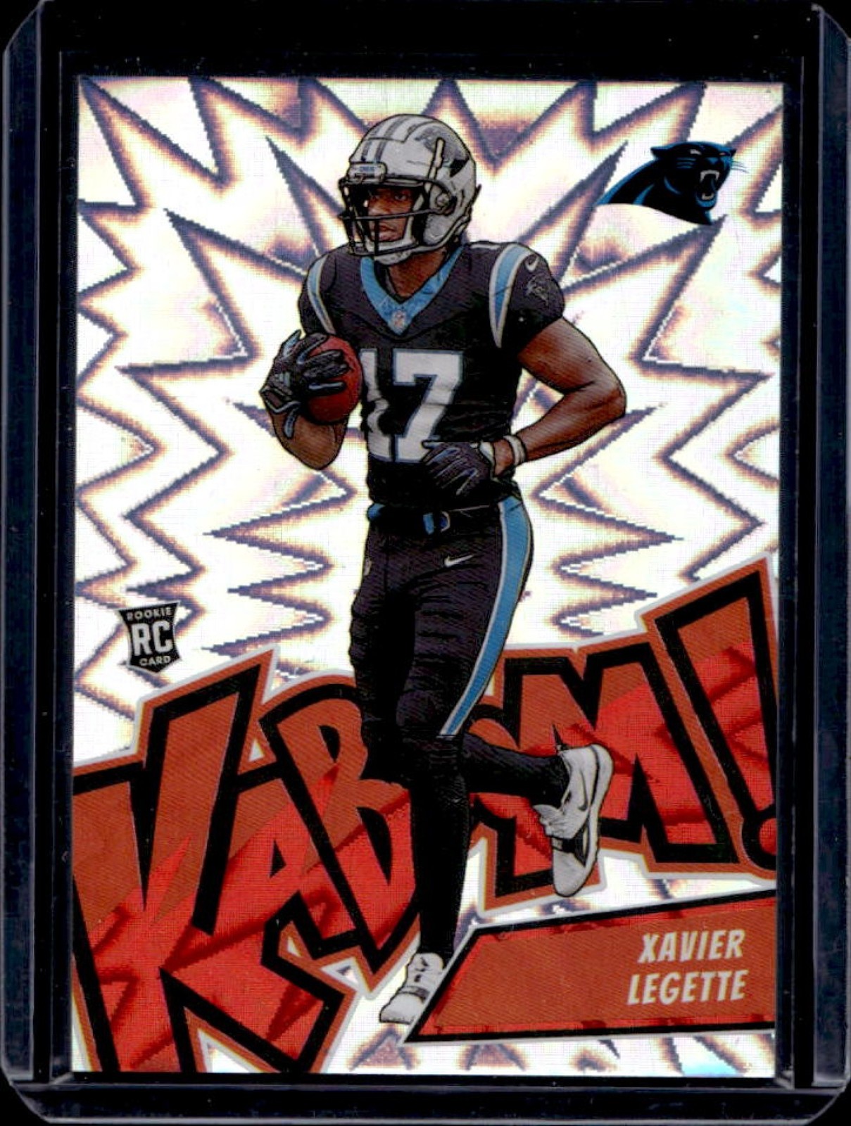2024 Absolute Xavier Legette Kaboom Vertical RC Rookie SSP #16 Panthers