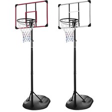 Basketball Hoop  Goal Adjustable Portable Outdoor Indoor Backboard System Stand